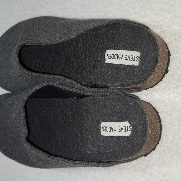 Steve Madden Gray Mules Slippers Minimalist Size 11 Men's - Picture 2 of 6